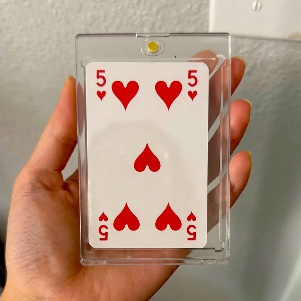 Louis Vuitton Foundation 5 of Hearts Collectible in Clear Protective Case